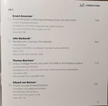 4CD/Dobozkészlet Various: A-Z Of Conductors By David Patmore