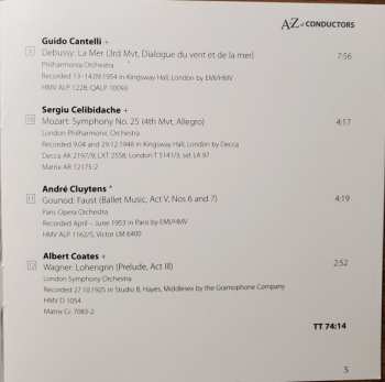 4CD/Dobozkészlet Various: A-Z Of Conductors By David Patmore