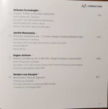 4CD/Dobozkészlet Various: A-Z Of Conductors By David Patmore