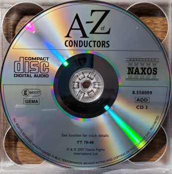 4CD/Dobozkészlet Various: A-Z Of Conductors By David Patmore