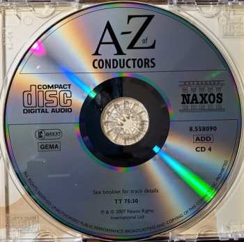 4CD/Dobozkészlet Various: A-Z Of Conductors By David Patmore