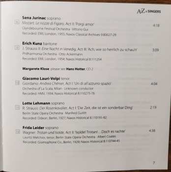 4CD/Dobozkészlet Various: A-Z of Singers by David Patmore