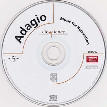 CD Various: Adagio (Music For Relaxation)