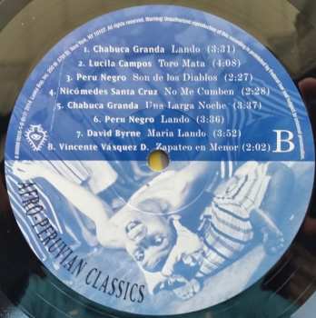 LP Various: Afro-Peruvian Classics: The Soul Of Black Peru