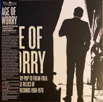 LP Various: Age Of Worry - From Country-Pop To Freak-Folk: The Space Age Relics Of Monument Records 1960-1970 DLX | LTD