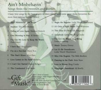CD Various: Ain't Misbehavin' (Songs From The Twenties & Thirties)