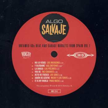 2LP Various: Algo Salvaje (Untamed 60s Beat And Garage Nuggets From Spain Vol 1)