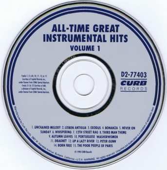 CD Various: All-Time Great Instrumental Hits Volume 1