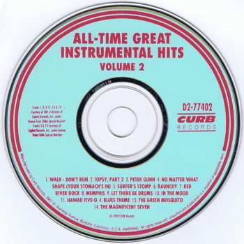CD Various: All-Time Great Instrumental Hits Volume 2