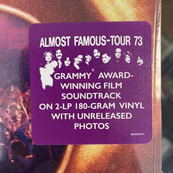 2LP Various: Almost Famous (Music From The Motion Picture) LTD