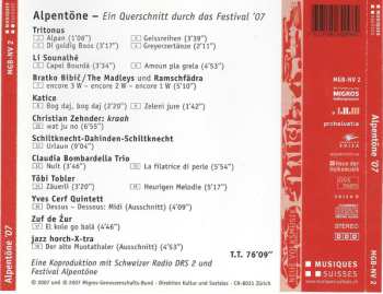 CD Various: Alpentöne - Ein Querschnitt Durch Das Festival '07