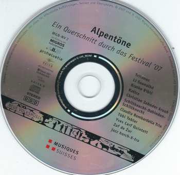 CD Various: Alpentöne - Ein Querschnitt Durch Das Festival '07