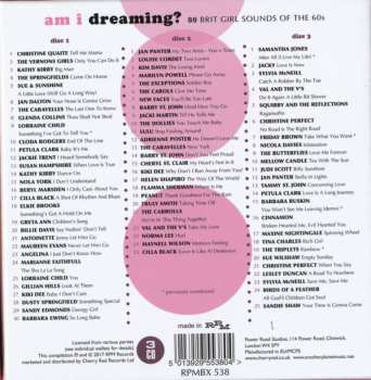 3CD/Dobozkészlet Various: Am I Dreaming?: 80 Brit Girl Sounds Of The 60s