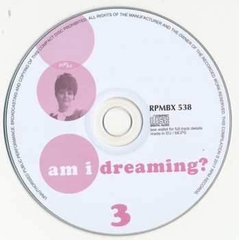 3CD/Dobozkészlet Various: Am I Dreaming?: 80 Brit Girl Sounds Of The 60s