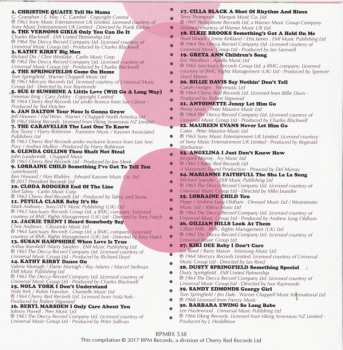 3CD/Dobozkészlet Various: Am I Dreaming?: 80 Brit Girl Sounds Of The 60s