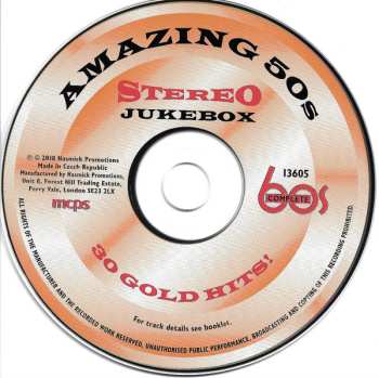 CD Various: Amazing 50s Stereo Jukebox 1955-62: 30 Gold Hits