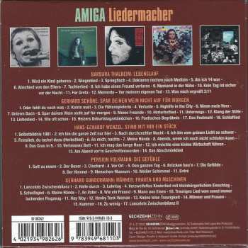 5CD/Dobozkészlet Various: Amiga Liedermacher