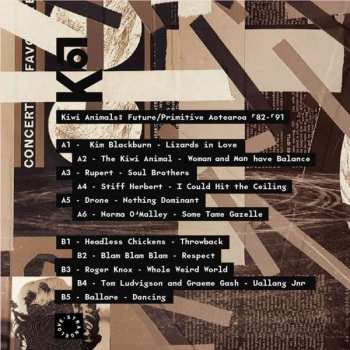 LP Various: Kiwi Animals: Future/primitive Aotearoa '82 - '91