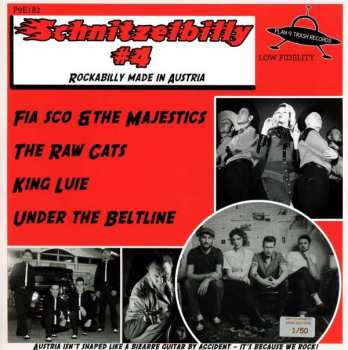 SP Fia Sco & The Majestics: Schnitzelbilly #4 Rockabilly Made In Austria LTD | NUM | CLR