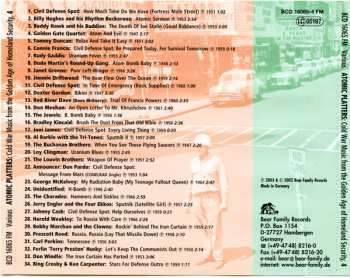 5CD/DVD/Dobozkészlet Various: Atomic Platters: Cold War Music From The Golden Age Of Homeland Security