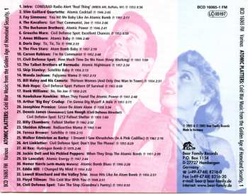 5CD/DVD/Dobozkészlet Various: Atomic Platters: Cold War Music From The Golden Age Of Homeland Security