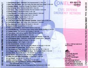 5CD/DVD/Dobozkészlet Various: Atomic Platters: Cold War Music From The Golden Age Of Homeland Security