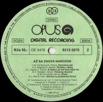 LP Various: Až Sa Znova Narodím