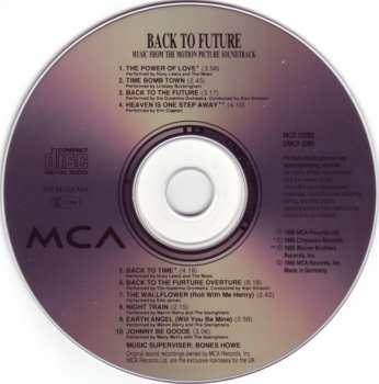 CD Various: Back To The Future (Music From The Motion Picture Soundtrack)