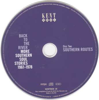 3CD/Dobozkészlet Various: Back To The River (More Southern Soul Stories 1961-1978)