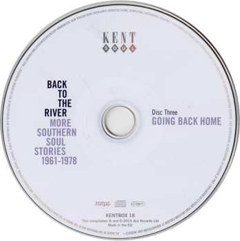 3CD/Dobozkészlet Various: Back To The River (More Southern Soul Stories 1961-1978)