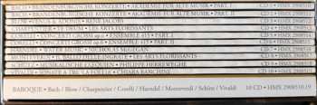 10CD/Dobozkészlet Various: Baroque - Les Maîtres De L'Époque Baroque (XVII-XVIII siècle)
