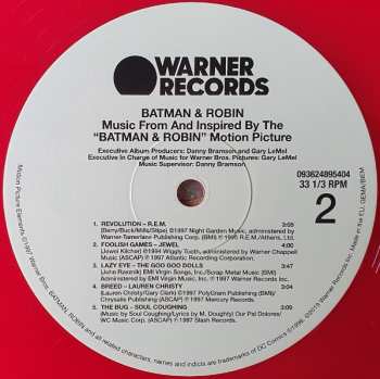 2LP Various: Batman & Robin: Music From And Inspired By The "Batman & Robin" Motion Picture LTD | CLR