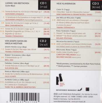 3CD/Dobozkészlet Various: Beethoven Und ... & Neue Klaviermusik