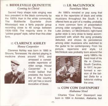 CD Various: Before The Blues Vol. 3 (The Early American Black Music Scene)