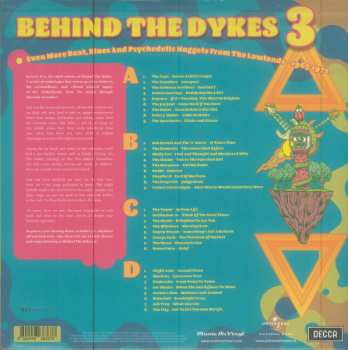 2LP Various: Behind The Dykes 3 (Even More Beat, Blues And Psychedelic Nuggets From The Lowlands 1965-1972) CLR | LTD | NUM