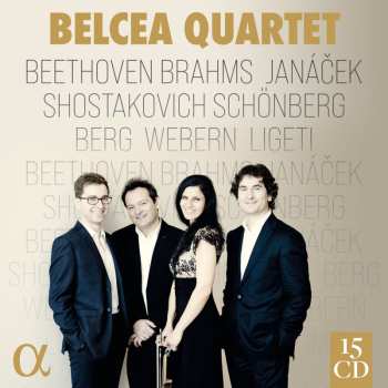 15CD/Dobozkészlet Belcea Quartet: The Alpha Classics Complete Recordings