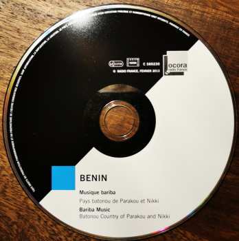 CD Various: Benin: Musique Bariba = Bariba Music