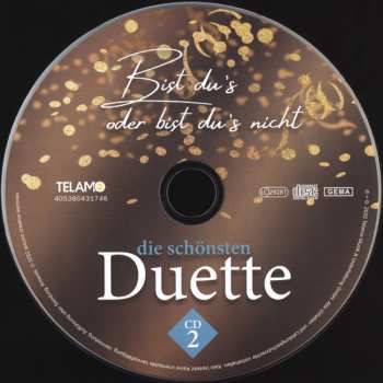 2CD Various: Bist Du's Oder Bist Du's Nicht - Die Schönsten Duette