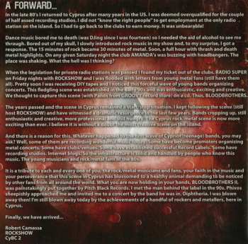 CD Various: Bloodbrothers II – A Compilation Of Recordings By Rock / Metal Bands From Cyprus