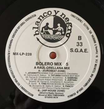 LP Various: Bolero Mix 5