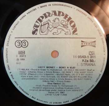 LP Various: Bony A Klid / Dirty Money - Hudba Z Filmu / Original Soundtrack
