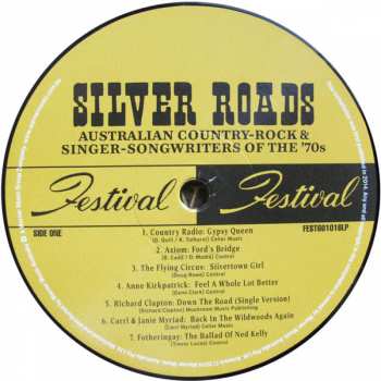 2LP Various: Boogie Presents: Silver Roads (Australian Country-Rock & Singer-Songwriters Of The 70's) LTD