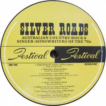 2LP Various: Boogie Presents: Silver Roads (Australian Country-Rock & Singer-Songwriters Of The 70's) LTD