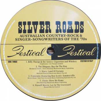 2LP Various: Boogie Presents: Silver Roads (Australian Country-Rock & Singer-Songwriters Of The 70's) LTD