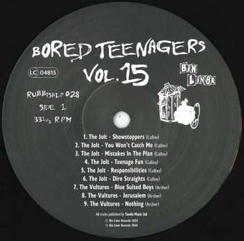 LP Various: Bored Teenagers Vol.15: 18 Great British Punk Originals '76-'83