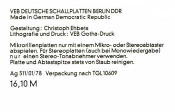 LP Various: Box 1/78