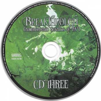 4CD/Dobozkészlet Various: Breakthrough (Underground Sounds Of 1971)