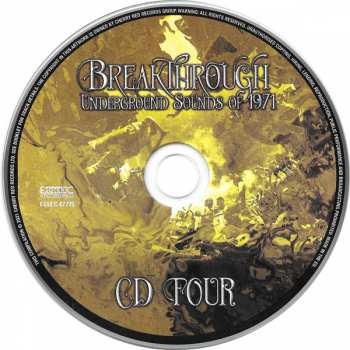 4CD/Dobozkészlet Various: Breakthrough (Underground Sounds Of 1971)