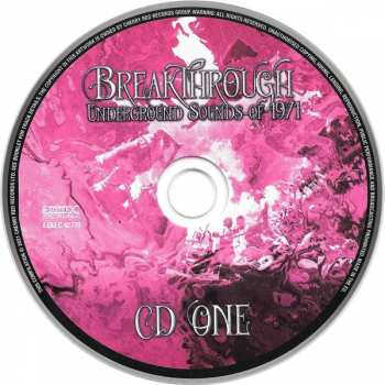 4CD/Dobozkészlet Various: Breakthrough (Underground Sounds Of 1971)