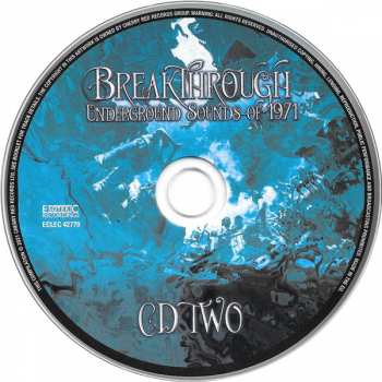 4CD/Dobozkészlet Various: Breakthrough (Underground Sounds Of 1971)